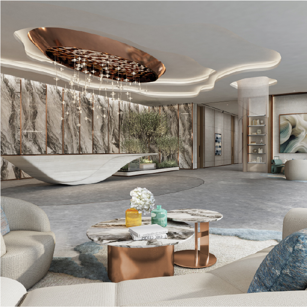 DOUBLE HEIGHT LOBBY