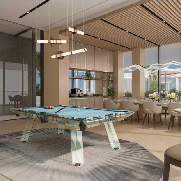 GAME ZONE & MULTIPURPOSE LOUNGE